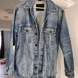 Alexander Wang oversized denim jacket